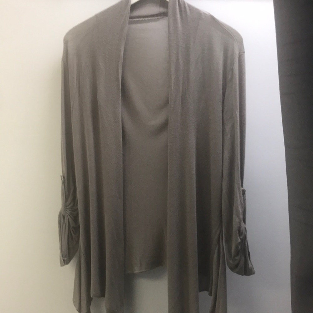 Wrapped cardigan